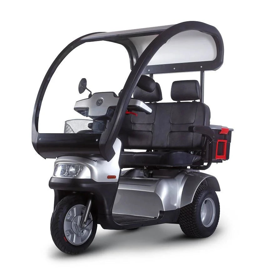 Afikim Afiscooter S3 Mobility Scooter Afikim S3 Touring AT Duo (All Terrain Duo) - Seat 33" Grey