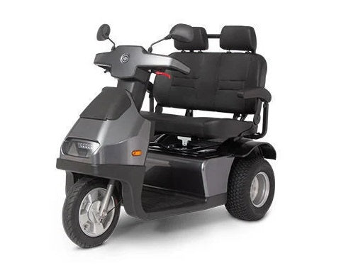 Afikim Afiscooter S3 Mobility Scooter Afikim S3 Duo - Seat 33" Grey