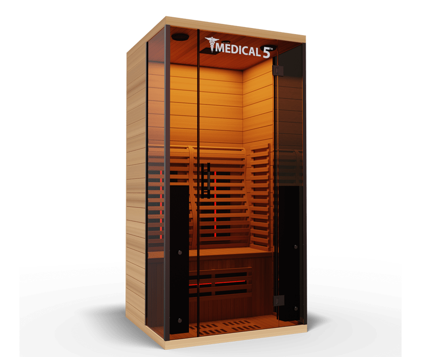 Medical Breakthrough Medical 5 Ultra Full Spectrum Infrared 1-Person Sauna INFRARED SAUNA Medical Breakthrough