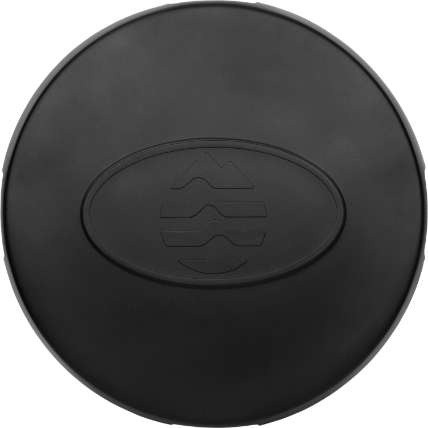 Ice Barrel Replacement Lid Black Cold Plunge Ice Barrel