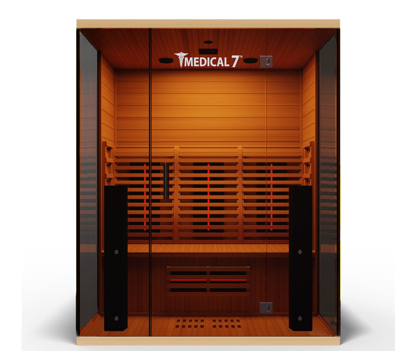 Medical Breakthrough Medical 7 Ultra Full Spectrum Infrared 3-Person Sauna INFRARED SAUNA Medical Breakthrough