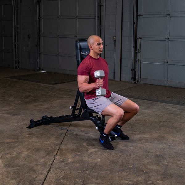 Body-Solid PRO CLUBLINE SFID325 ADJUSTABLE BENCH (BLACK) Strength Body-Solid