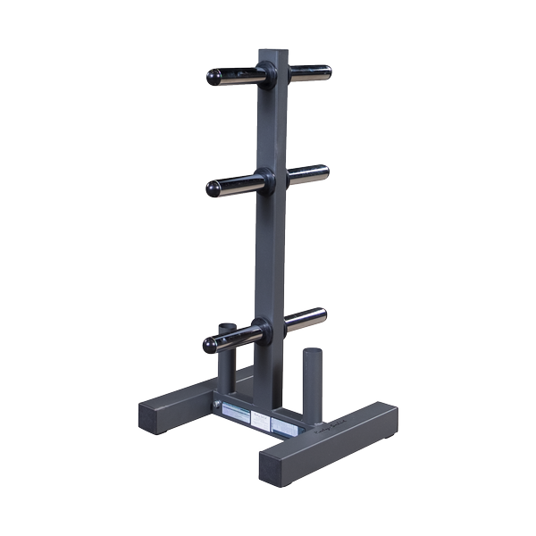 BODY-SOLID OLYMPIC PLATE TREE & BAR HOLDER Strength Body-Solid