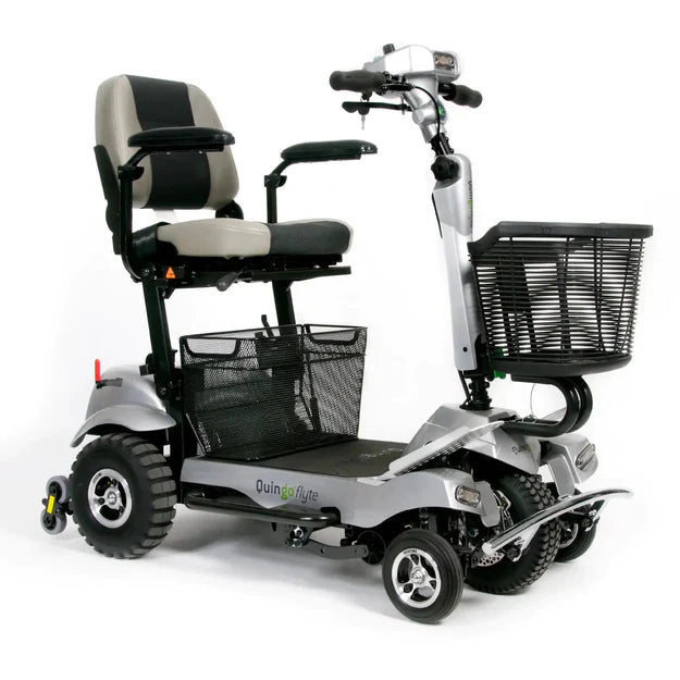 ComfyGo Quingo Flyte Mobility Scooter With MK2 Self Loading Ramp Mobility Scooter ComfyGo