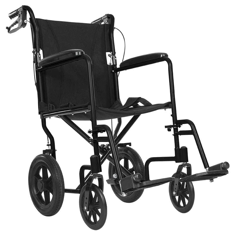 Vive Health Transport Wheelchair transport wheelchairs Vive Health Black
