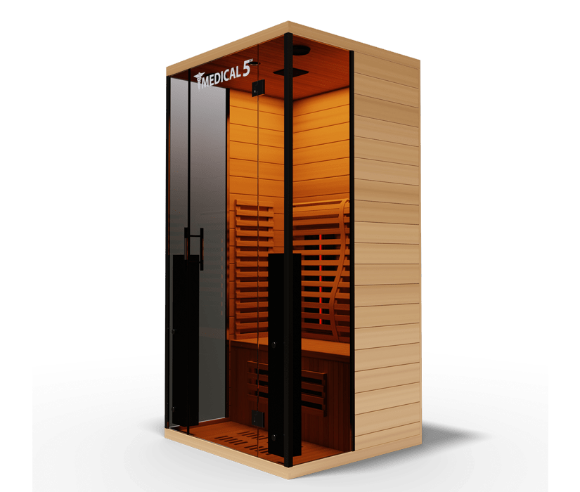 Medical Breakthrough Medical 5 Ultra Full Spectrum Infrared 1-Person Sauna INFRARED SAUNA Medical Breakthrough