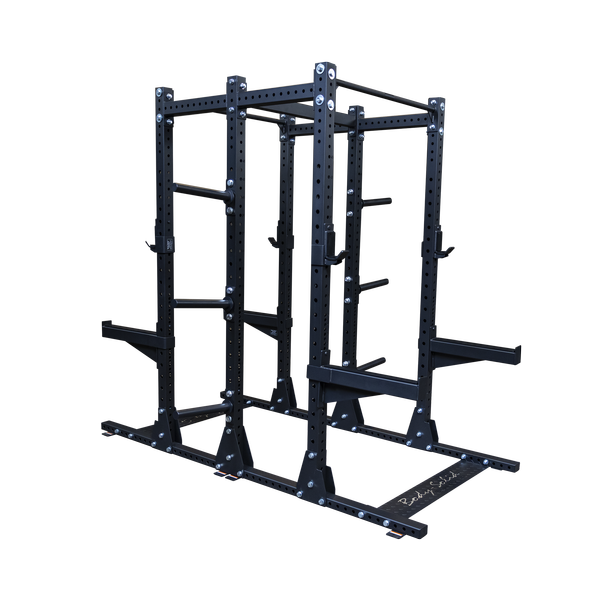 Body-Solid PRO CLUBLINE BACK-TO-BACK DOUBLE SPR500 COMMERCIAL HALF RACK Strength Body-Solid