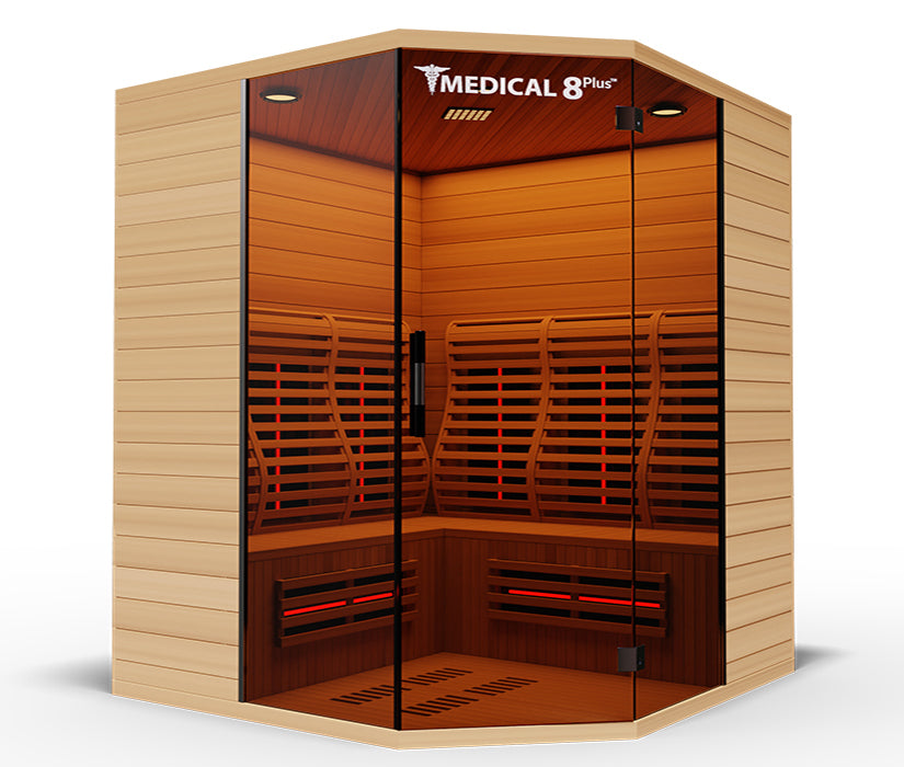 Medical Breakthrough Medical 8 Plus Ultra Full Spectrum Infrared 3-4 Person Sauna INFRARED SAUNA Medical Breakthrough