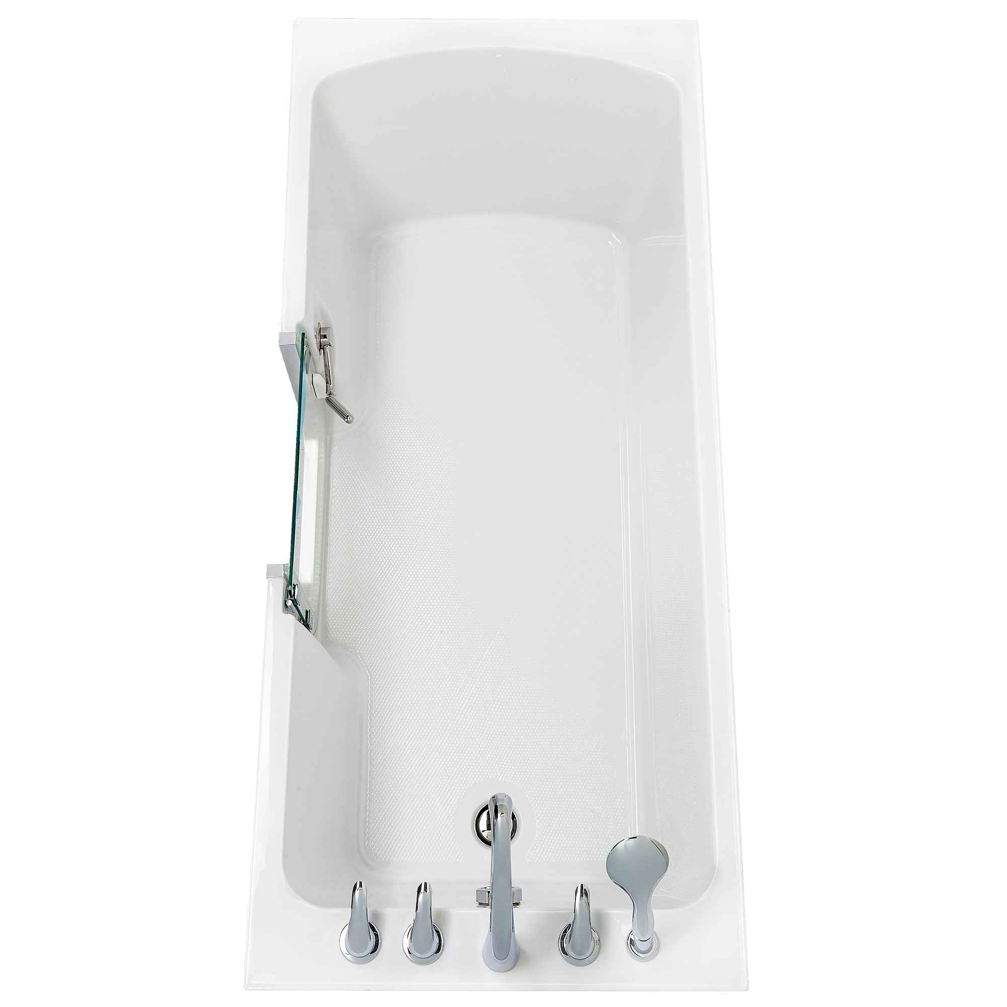 Ella's Bubbles Laydown 32x72 Soaking Walk In Bathtub, 5 Piece Fast Fill Faucet Bath Tub Ella's Bubbles