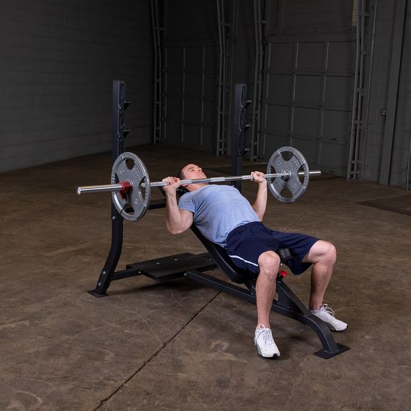 Body-Solid PRO CLUBLINE INCLINE OLYMPIC BENCH Strength Body-Solid