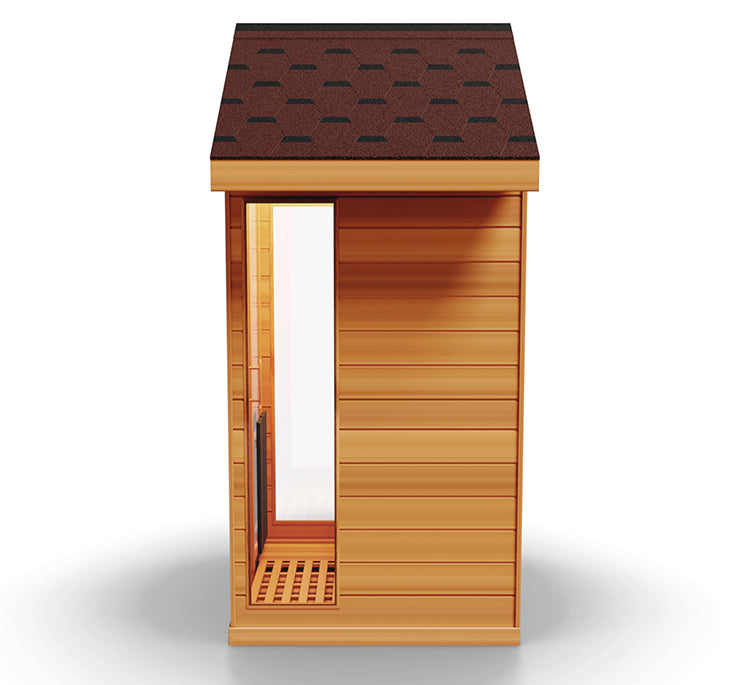 Medical Breakthrough Nature 5 Infrared 2-Person Outdoor Sauna Outdoor Sauna Medical Breakthrough