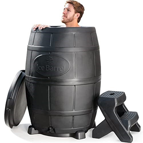 Ice Barrel 400 Complete Set - Black Cold Plunge Ice Barrel