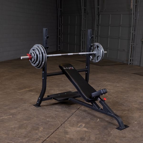 Body-Solid PRO CLUBLINE INCLINE OLYMPIC BENCH Strength Body-Solid
