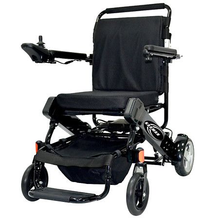 Karman PW-F500 Tranzit Foldable Lightweight Power Wheelchair Power wheelchairs Karman Healthcare Black