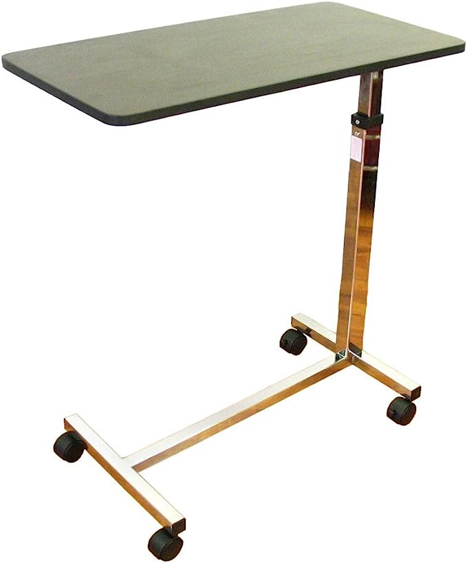 Karman Over Bed Table With Luxury Wood Finish Living Aids Karman Healthcare