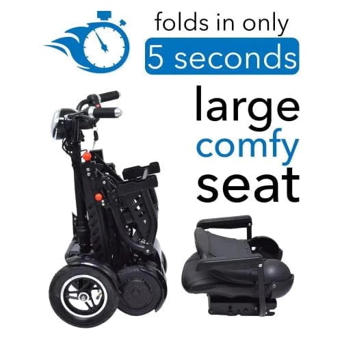 ComfyGo MS 3000 Plus Foldable 4-Wheel Mobility Scooter Mobility Scooter ComfyGo
