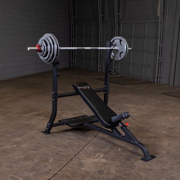 Body-Solid PRO CLUBLINE INCLINE OLYMPIC BENCH Strength Body-Solid