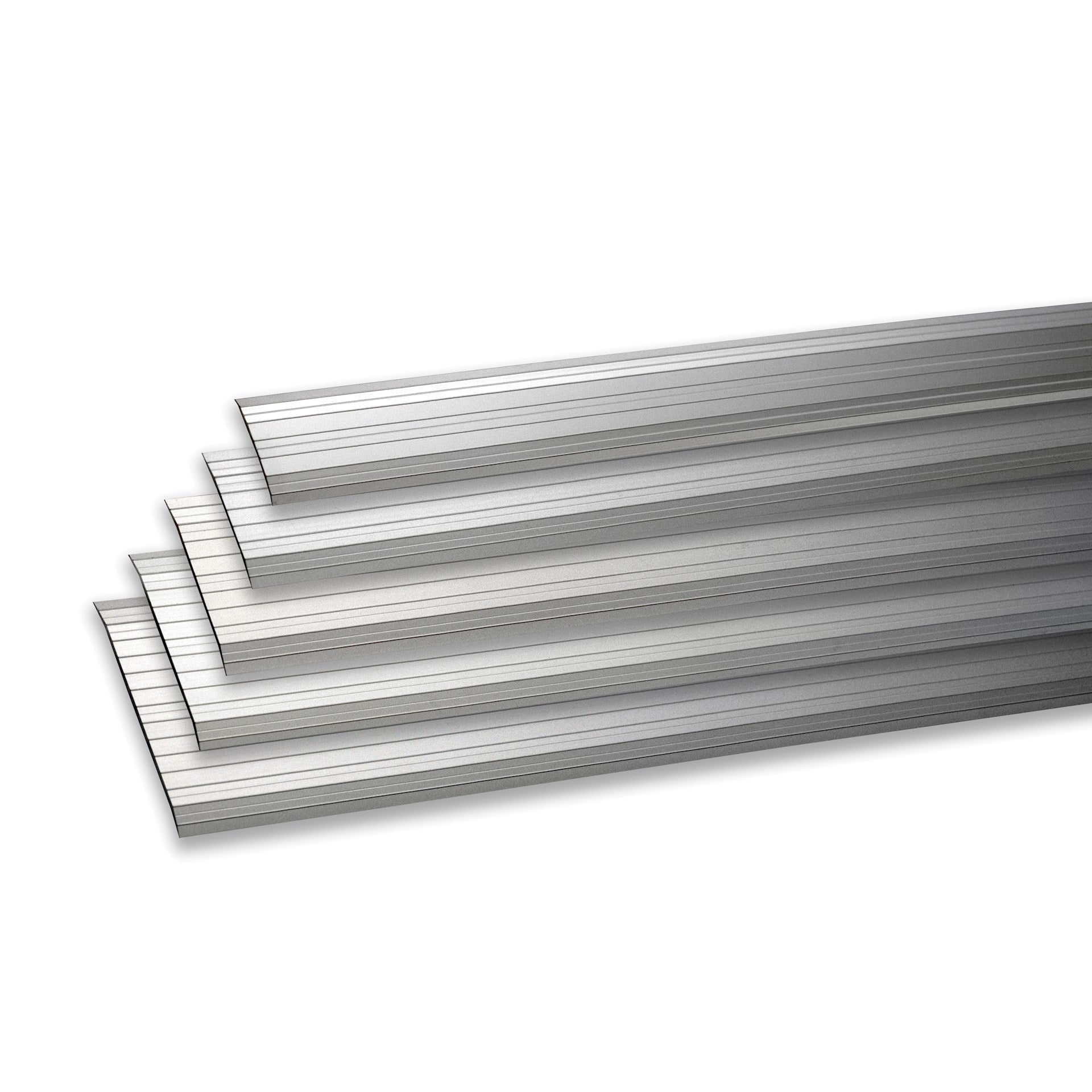 Stepless Cover Plate for Indoor Doorstep Ramp Guldmann Stepless Aluminum 5cm x 180cm
