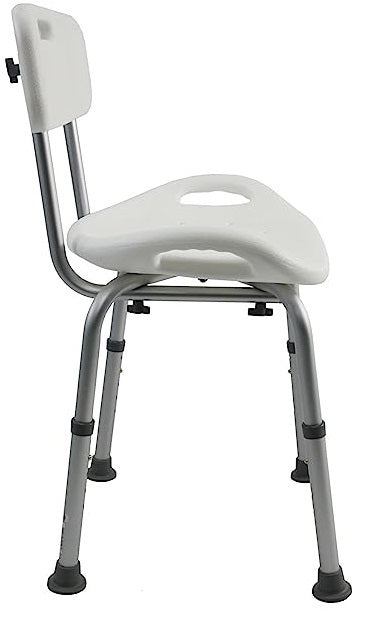 Karman SC-555 Shower Chair with Back Living Aids Karman Healthcare