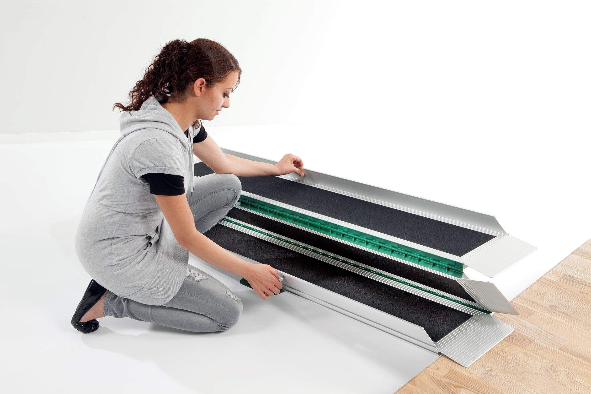 Stepless Portable EasyFold Pro 3 Ramp Ramp Guldmann Stepless