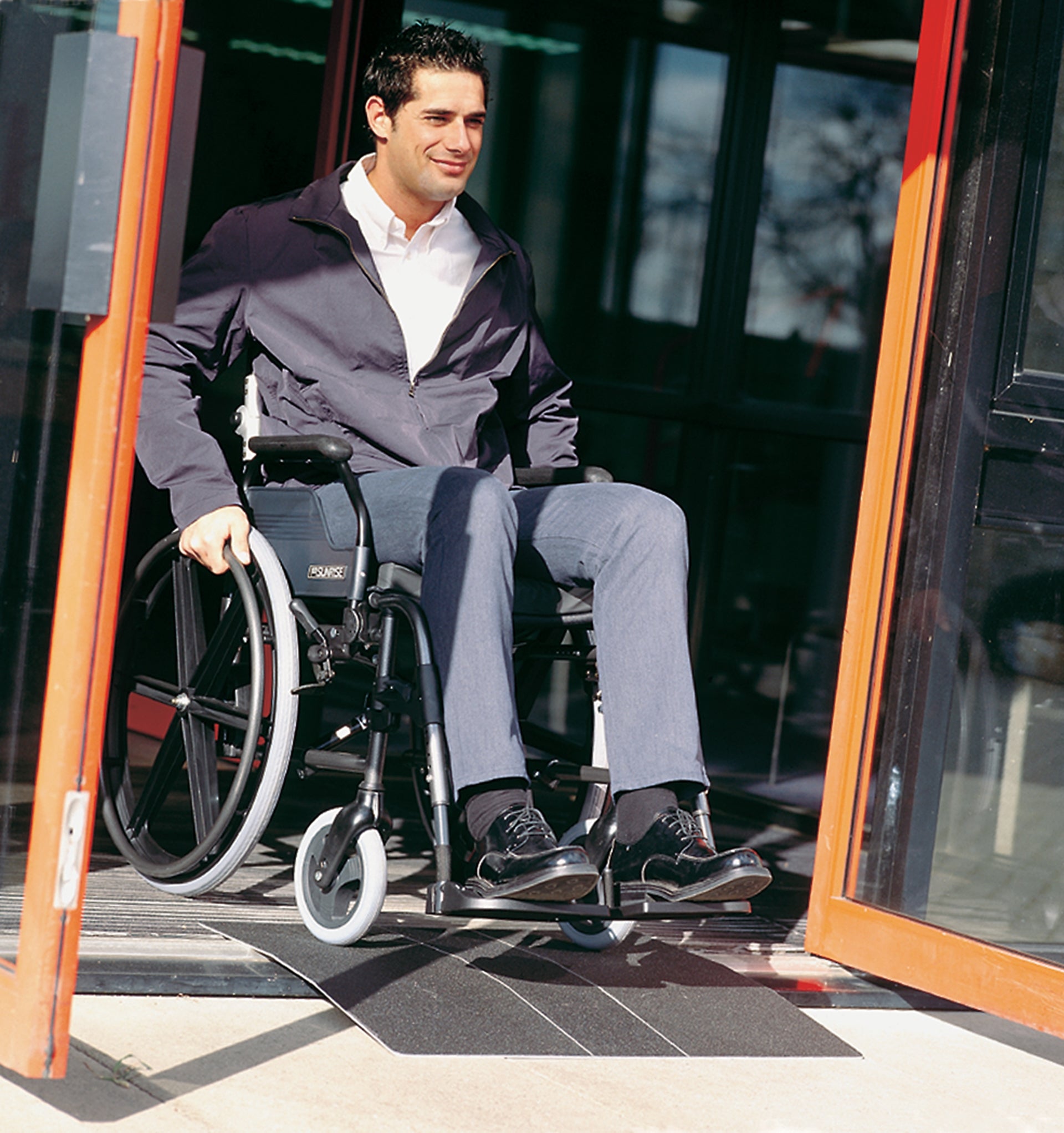 Stepless Portable Doorstep Ramp Ramp Guldmann Stepless