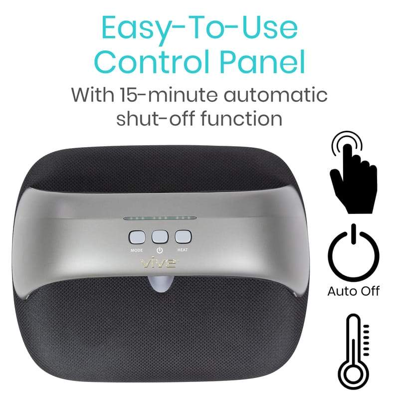 Vive Health RHB1095GRY Foot Massager Exercise Equipment Vive Health