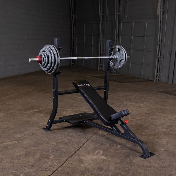 Body-Solid PRO CLUBLINE INCLINE OLYMPIC BENCH Strength Body-Solid