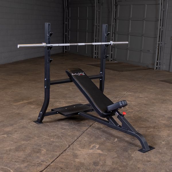 Body-Solid PRO CLUBLINE INCLINE OLYMPIC BENCH Strength Body-Solid