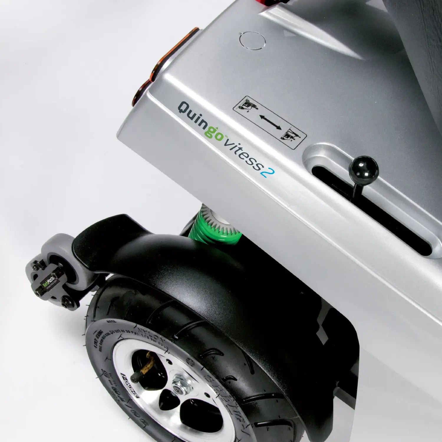 ComfyGo Quingo Vitess 2 Mobility Scooter - 5 Wheel Mobility Scooter Mobility Scooter ComfyGo