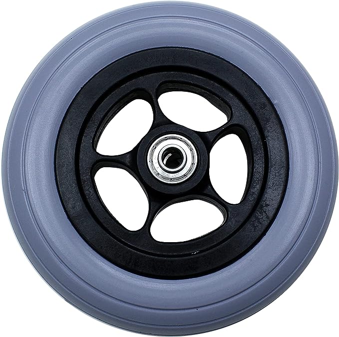Karman C81LT 8” x 1” Light Weight Front Caster Wheelchair Accessories Karman Healthcare