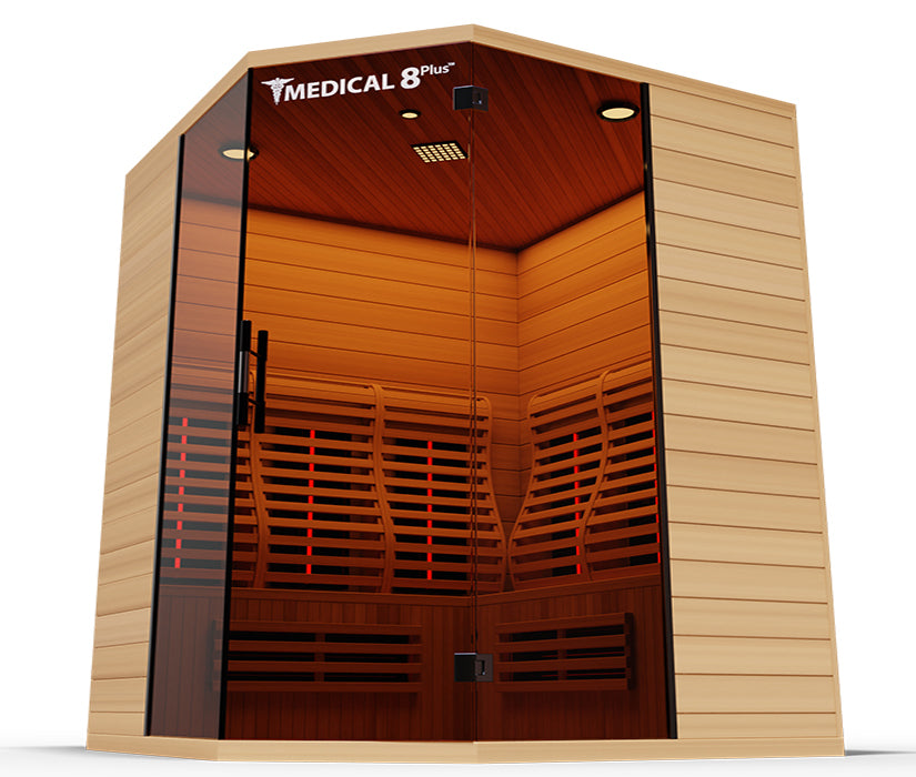 Medical Breakthrough Medical 8 Plus Ultra Full Spectrum Infrared 3-4 Person Sauna INFRARED SAUNA Medical Breakthrough