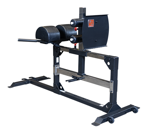BODY-SOLID GLUTE AND HAM MACHINE, BLACK FINISH Strength Body-Solid