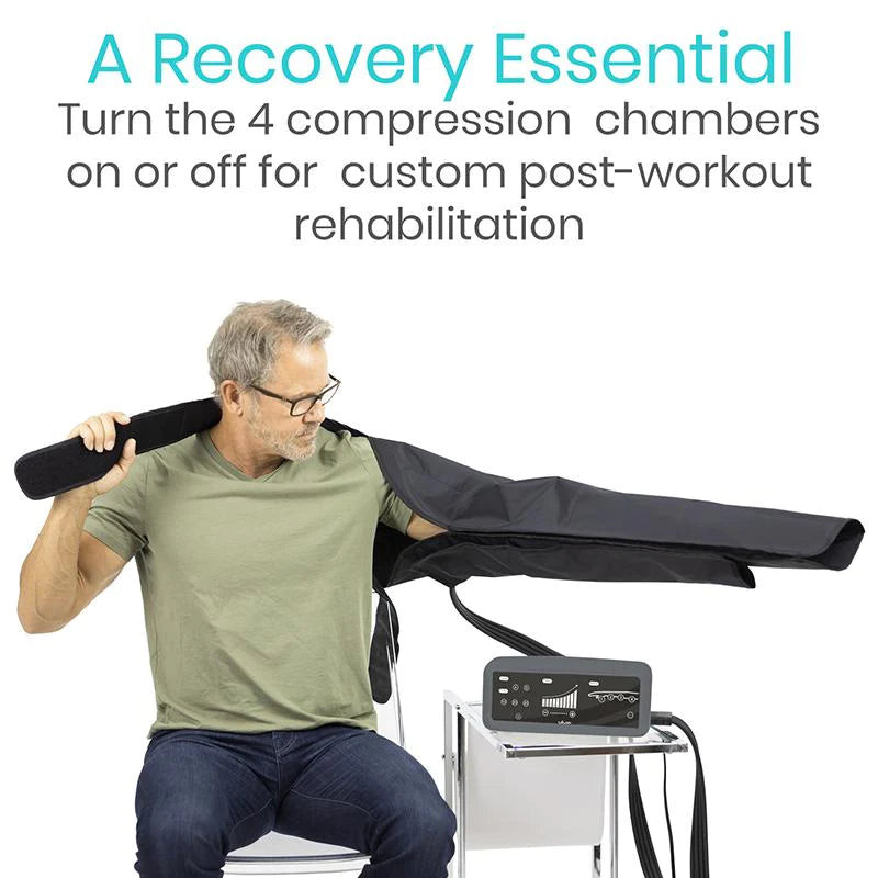 Vive Health RHB2033BLK Arm Compression Pump Full System: Premium Exercise Equipment Vive Health