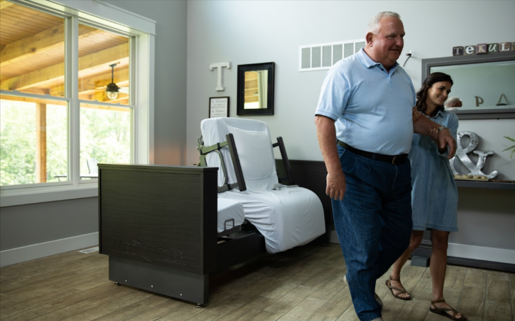 Med-Mizer Deluxe ActiveCare Safeturn Hospital Bed Med-Mizer
