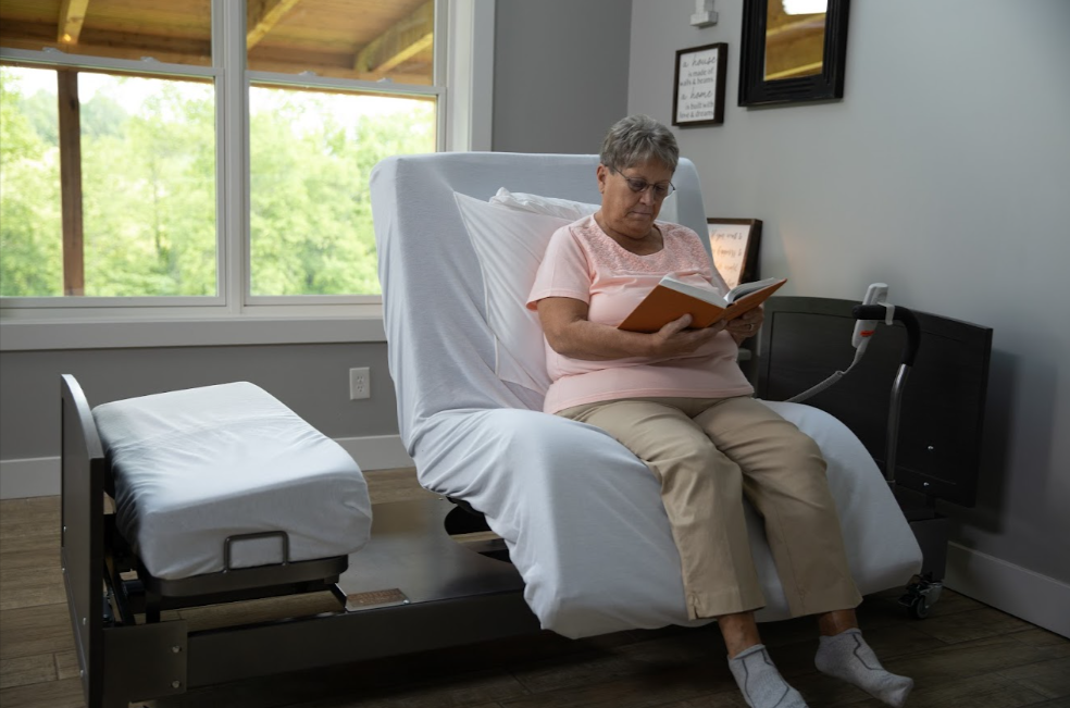 Med-Mizer Deluxe ActiveCare Safeturn Hospital Bed Med-Mizer