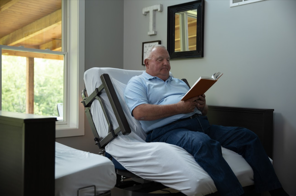 Med-Mizer Deluxe ActiveCare Safeturn Hospital Bed Med-Mizer