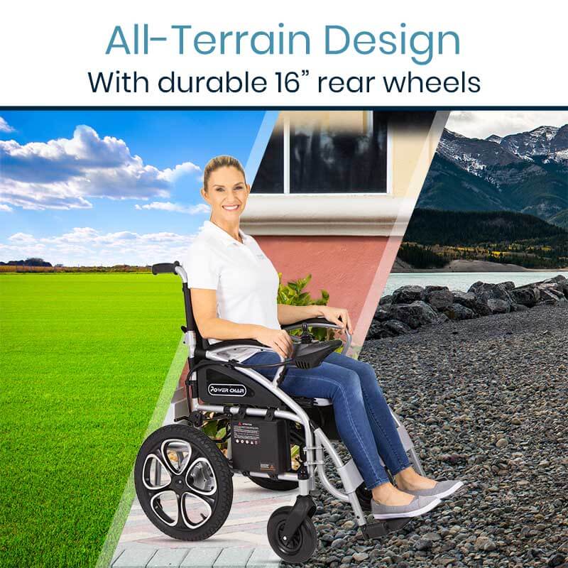 Vive Health MOB1029S Compact Power Wheelchair Power wheelchairs Vive Health