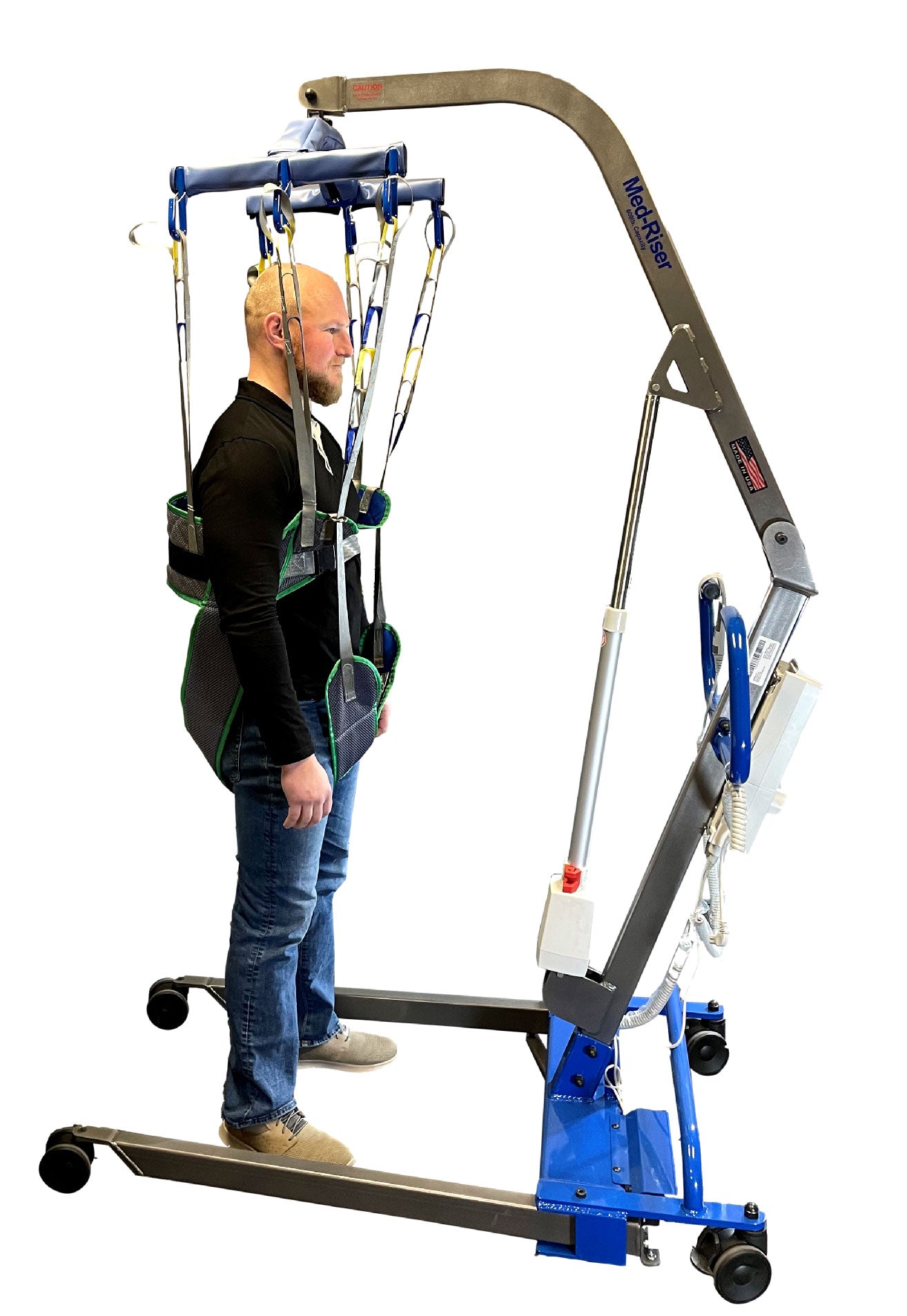 Med-Mizer Bariatric Patient Lift 600 lb. with Powered Base Med-Mizer