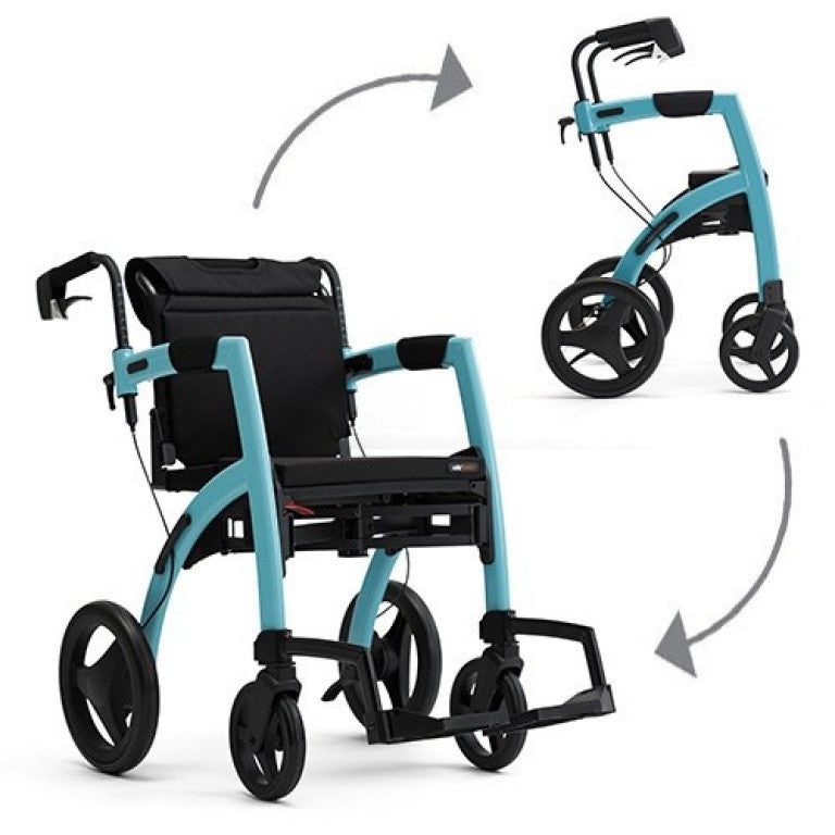 Rollz Motion 2.1 Rollator Accessory Rollz Island Blue Regular