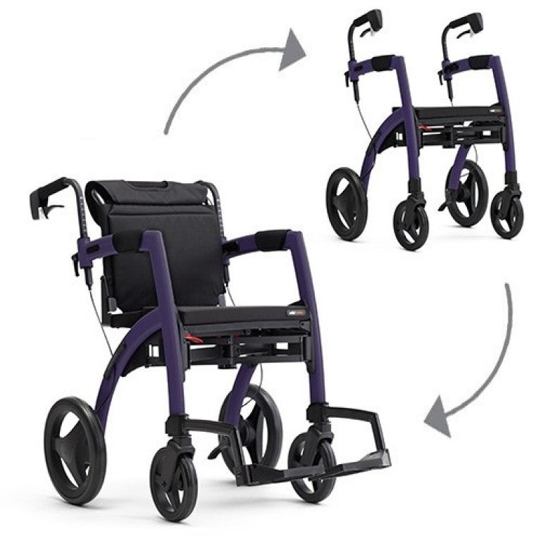 Rollz Motion 2.1 Rollator Accessory Rollz Dark Purple Regular