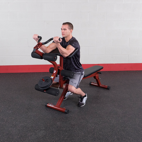 Body-Solid BEST FITNESS LEG DEVELOPER & PREACHER CURL ATTACHMENT BFPL10 Strength Body-Solid