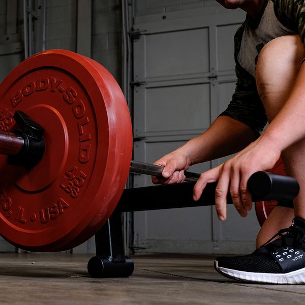 Body-Solid OLYMPIC BAR JACK Strength Body-Solid