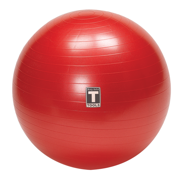 BODY-SOLID TOOLS STABILITY BALL 65CM RED BSTSB65 Strength Body-Solid
