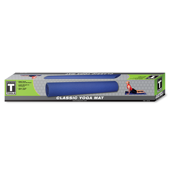 Body-Solid 3MM BLUE BODY-SOLID TOOLS YOGA MAT Strength Body-Solid
