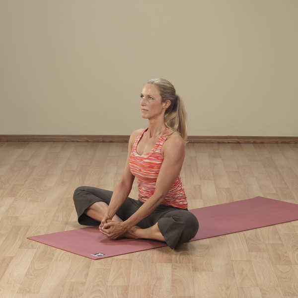 Body-Solid 5MM RED BODY-SOLID TOOLS YOGA MAT Strength Body-Solid