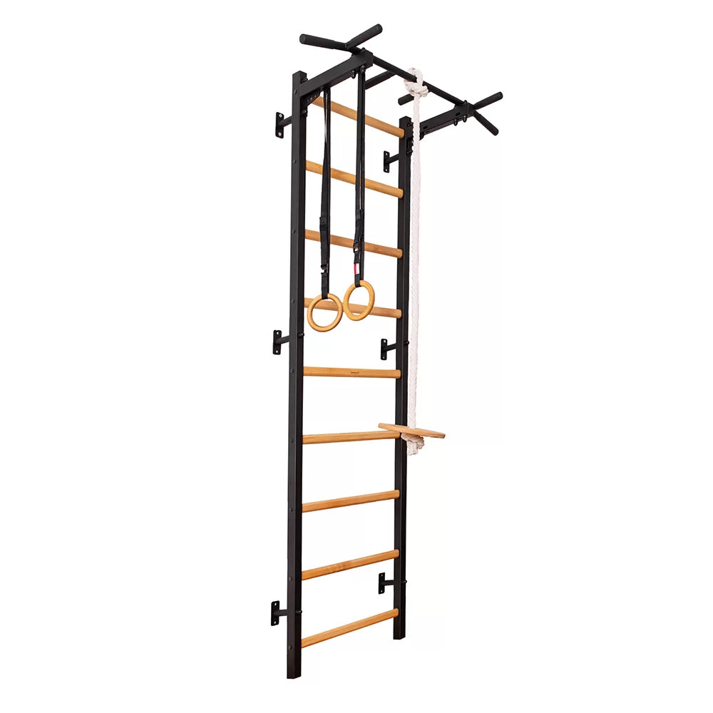 BenchK 721B + A076 Gymnastics Wall Bars with Accessories