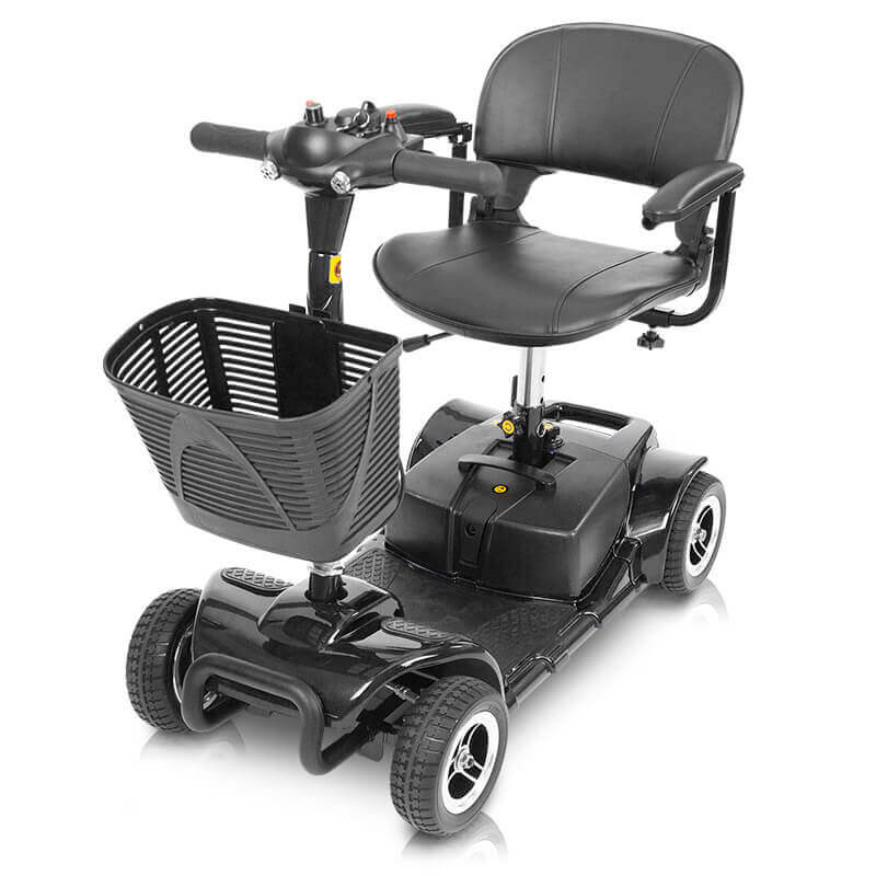 Vive Health 4 Wheel Mobility Scooter Mobility Scooters Vive Health Black