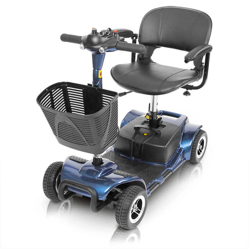 Vive Health 4 Wheel Mobility Scooter Mobility Scooters Vive Health Blue