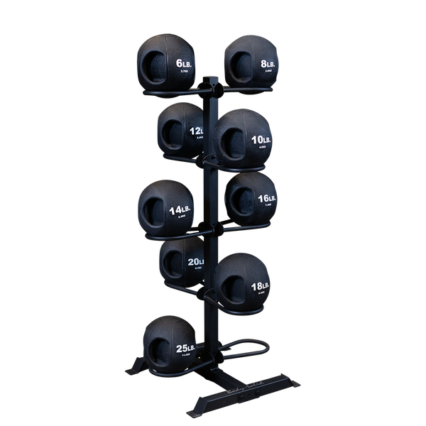 Body Solid GMR20-DUALPACK Ball Rack with 10 Dual Grip Balls Package Medicine Balls Body-Solid Default Title