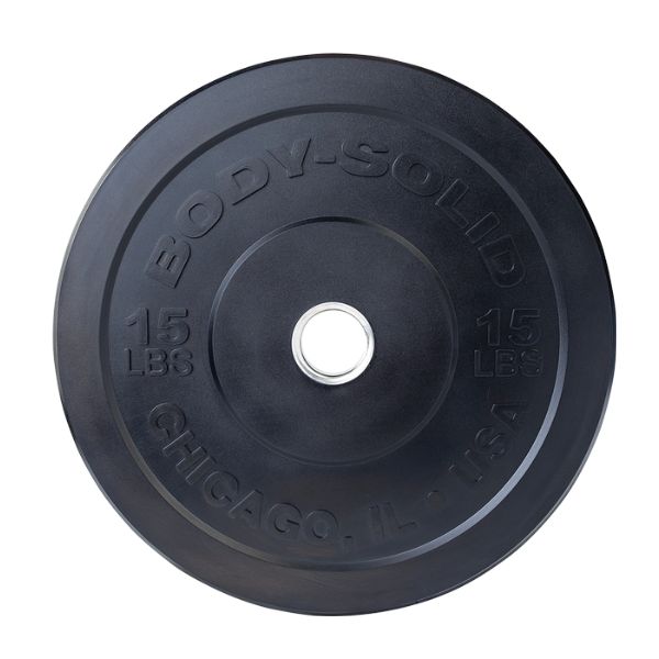 Body-Solid Chicago Extreme Bumper Plate Sets - OBPX Bumper Plates Body-Solid